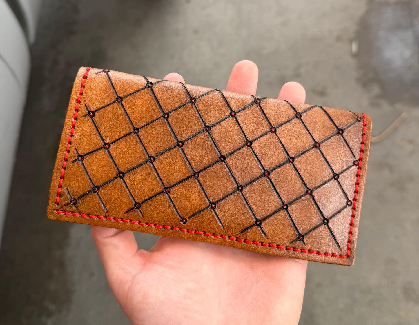 Custom roper wallet